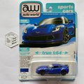 2024 AUTO WORLD - 2019 Chevy Corvette Z06 (Elkhart Lake Blue - Release 2B) K17g