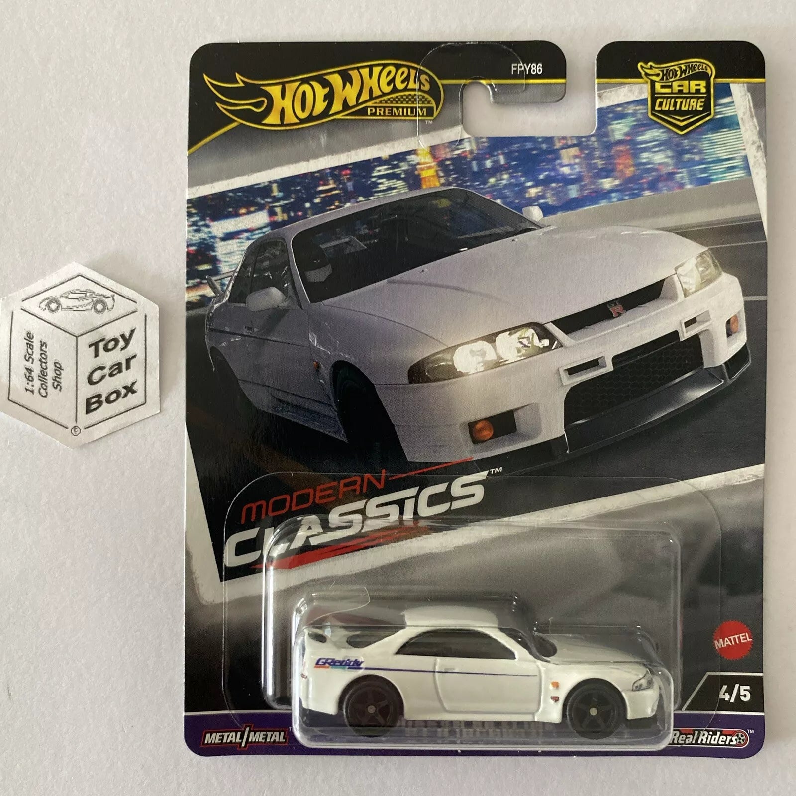 2024 HOT WHEELS Car Culture Nissan Skyline GT-R (BCNR33) (Modern Classics) H20g