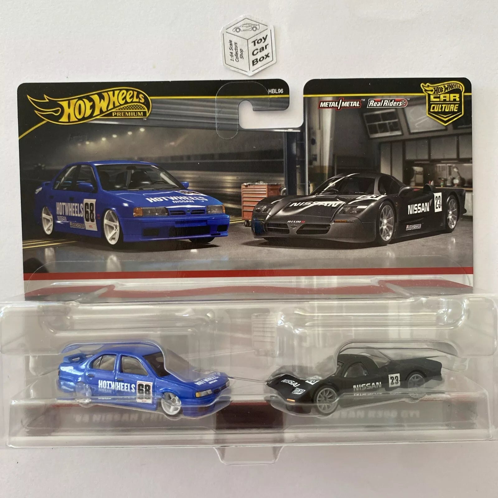 2024 HOT WHEELS Car Culture Twin Set - Nissan ¡®94 Primera & R390 GT1 -Q10
