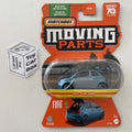 2023 MATCHBOX Moving Parts #9 - 2021 Fiat 500E (Blue - Opening Rear Hatch) D50